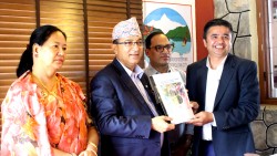 फिर्के खोलाको सिमाङ्कन प्रतिवेदन महानगरलाई बुझाइयो